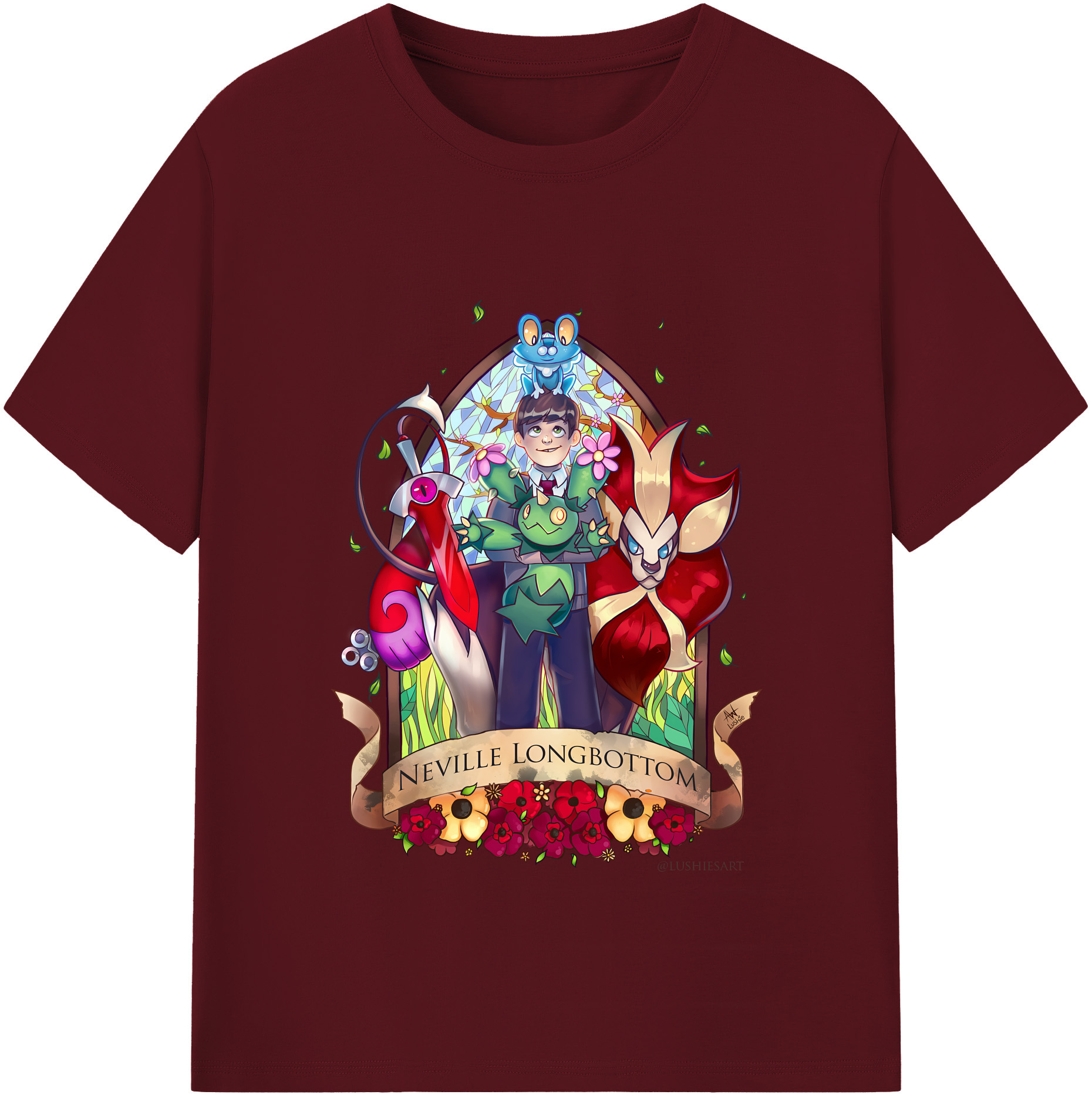 （画像用） Harry Potter ハリー・ポッターシリーズ 綿100％半袖Tシャツ（フロントプリント）